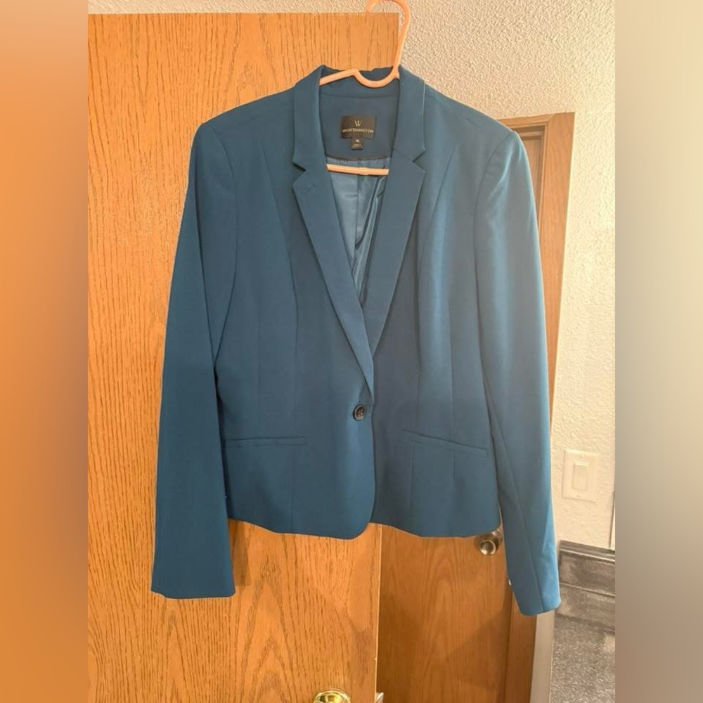 Worthington Teal Blazer